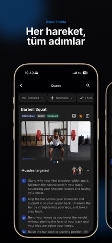 MuscleWiki: Antrenman, Fitness Resimleri