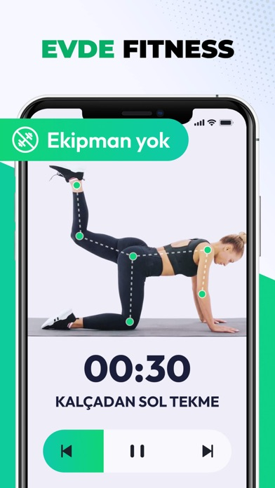 Evde 30 Günlük Fitness Resimleri
