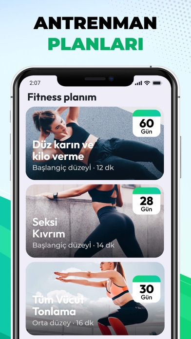 Evde 30 Günlük Fitness Resimleri