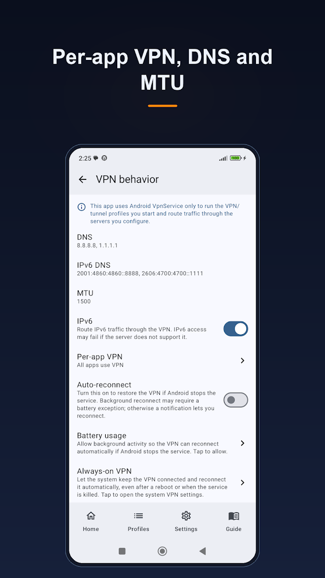 HTTP Custom - AIO Tunnel VPN Resimleri