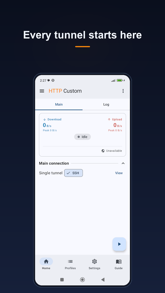 HTTP Custom - AIO Tunnel VPN Resimleri