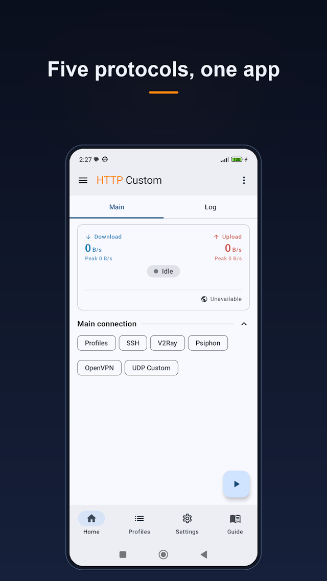 HTTP Custom - AIO Tunnel VPN Resimleri