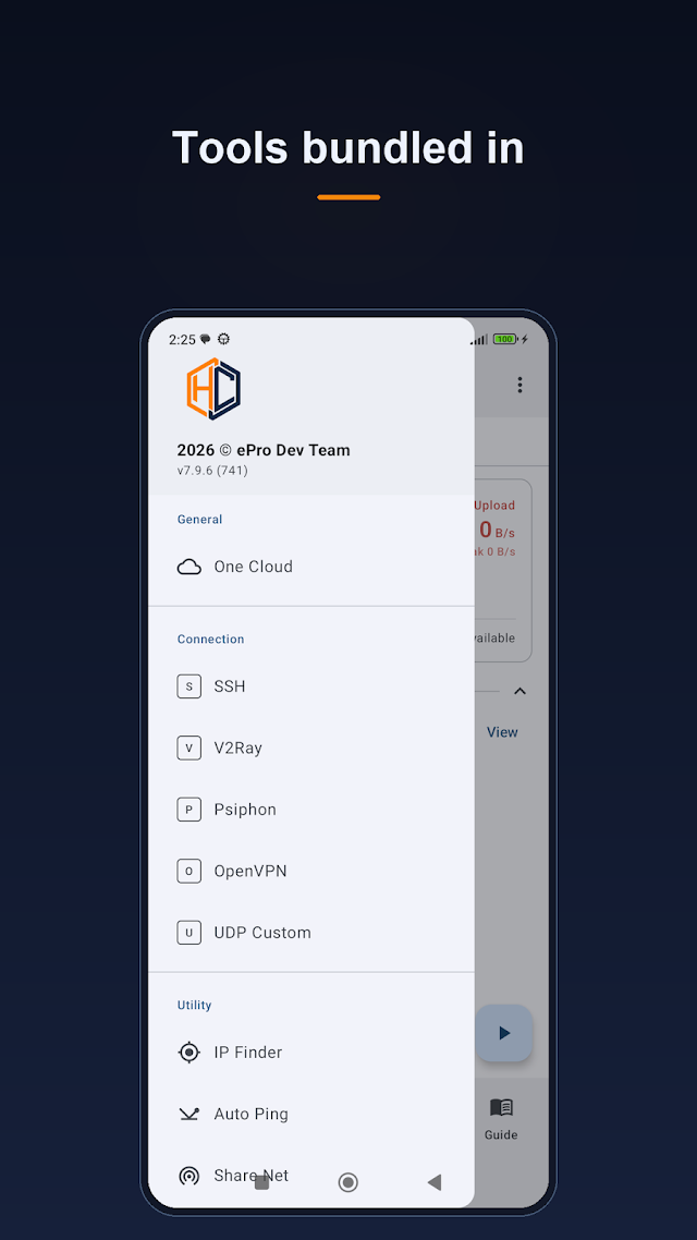 HTTP Custom - AIO Tunnel VPN Resimleri