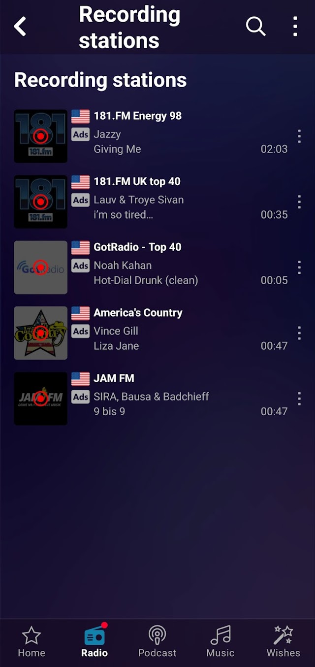 Audials Play: Radio & Podcasts Resimleri