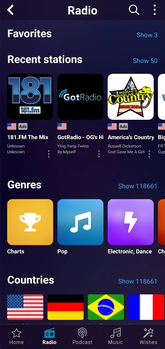Audials Play: Radio & Podcasts Resimleri