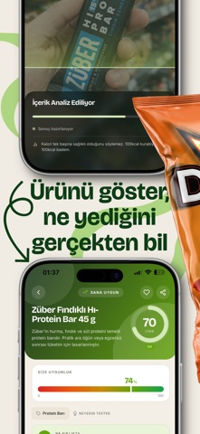 NeYedin - AI Gıda Analizi Resimleri