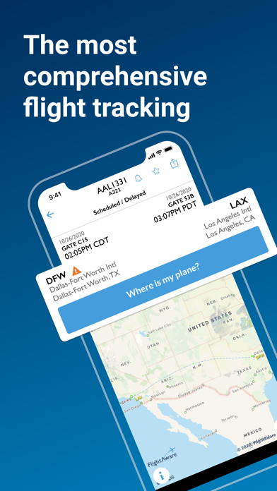 FlightAware Uçuş Takipçisi Resimleri