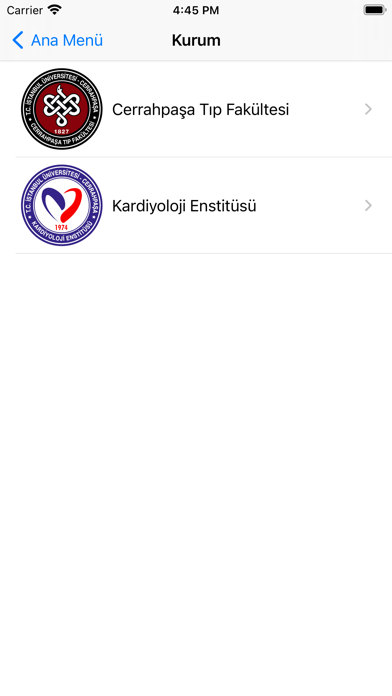 IU-Cerrahpaşa Mobil Randevu Resimleri