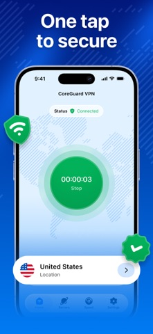 CoreGuard VPN — Data Defense Resimleri