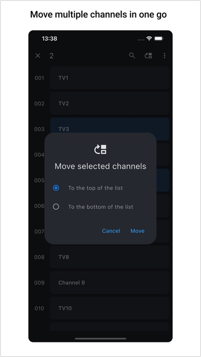 TV Channel Editor for BRAVIA Resimleri