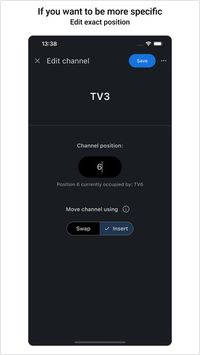 TV Channel Editor for BRAVIA Resimleri