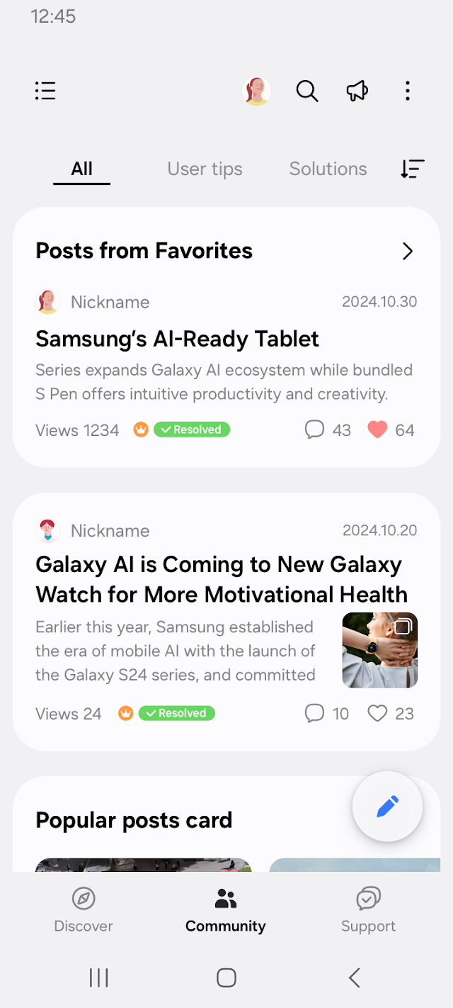 Samsung Members Resimleri