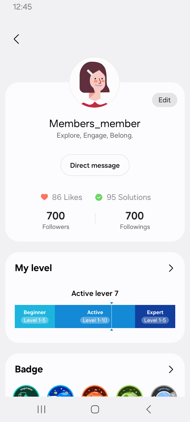 Samsung Members Resimleri