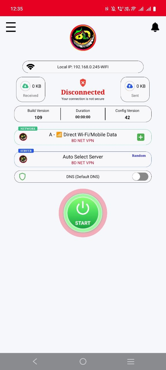 BD NET VPN Resimleri