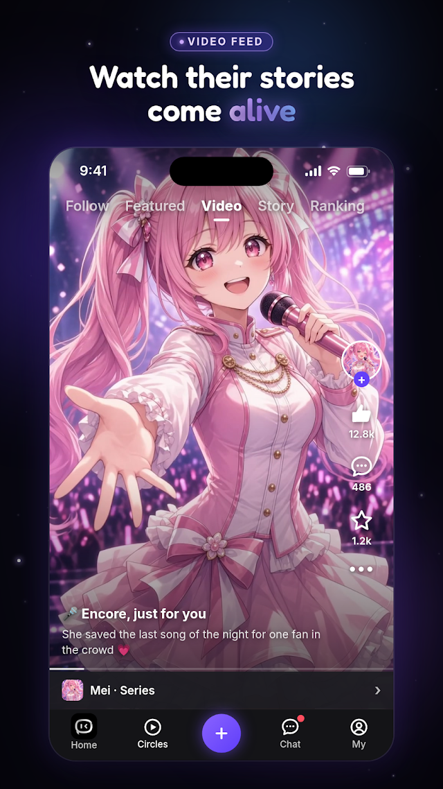 HiWaifu: AI Roleplay & Chat Resimleri