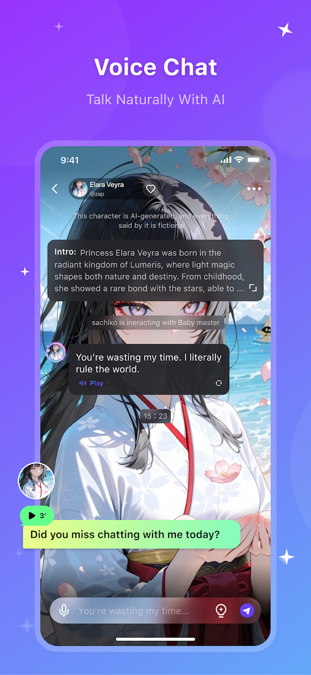 HiWaifu: AI Friend & Waifu Hub Resimleri