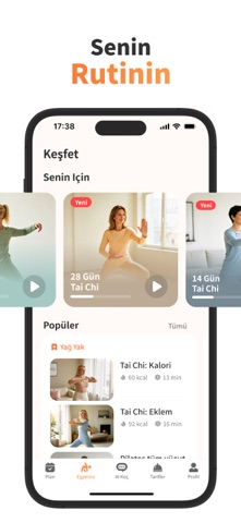 PlusFit: Tai Chi Yürüyüşü Resimleri