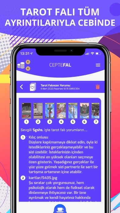 Köpüklü: Kahve Falı ve Tarot Resimleri