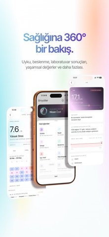 HaloScape - Kişisel Sağlık OS Resimleri