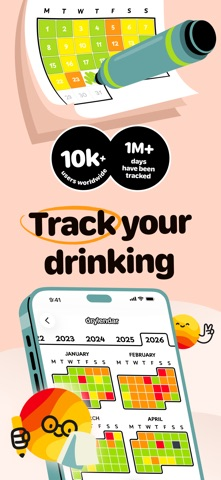 Drylendar: Drinking Calendar Resimleri
