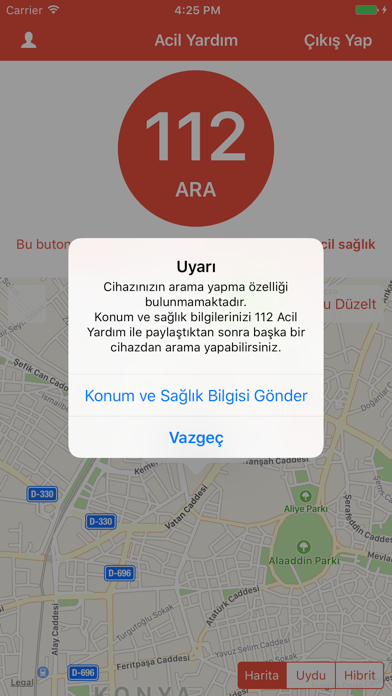 112 Acil Yardım Butonu Resimleri
