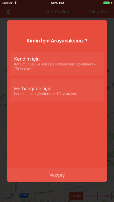 112 Acil Yardım Butonu Resimleri