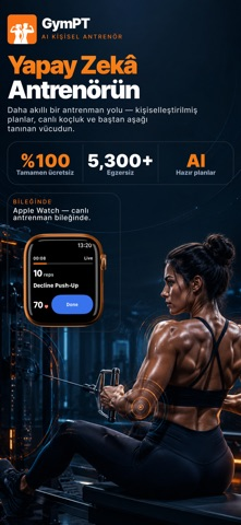 GymPT - AI Ki�isel Antren�r Resimleri