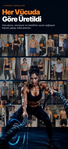 GymPT - AI Ki�isel Antren�r Resimleri