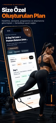 GymPT - AI Ki�isel Antren�r Resimleri