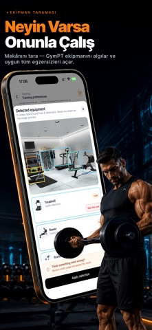 GymPT - AI Ki�isel Antren�r Resimleri