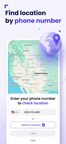 SnapLo: Location Sharing Resimleri