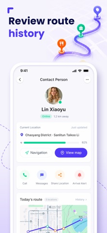 SnapLo: Location Sharing Resimleri