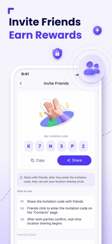 SnapLo: Location Sharing Resimleri