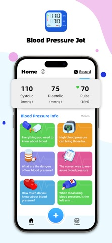 Blood Pressure Jot: Tracker Resimleri