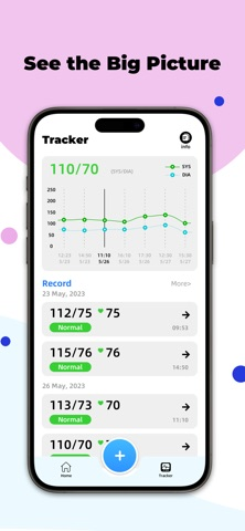 Blood Pressure Jot: Tracker Resimleri