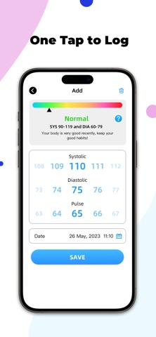 Blood Pressure Jot: Tracker Resimleri