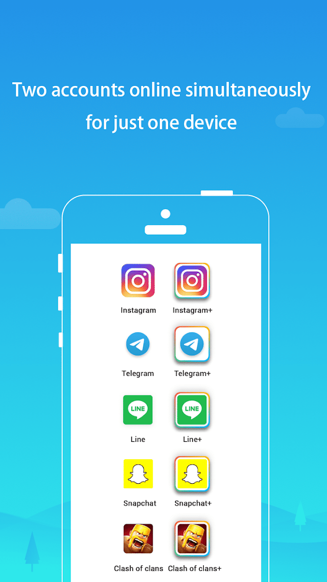 Parallel Space Pro - app clone Resimleri