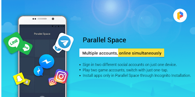 Parallel Space Pro - app clone Resimleri