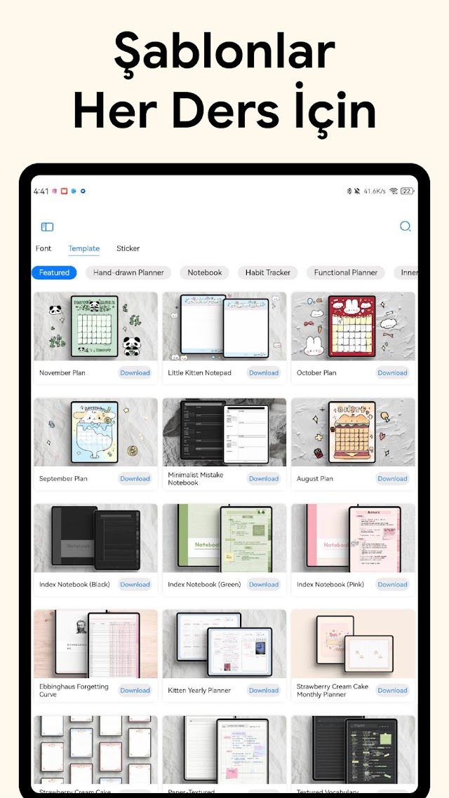 Freenotes: AI Notlar & PDF Resimleri