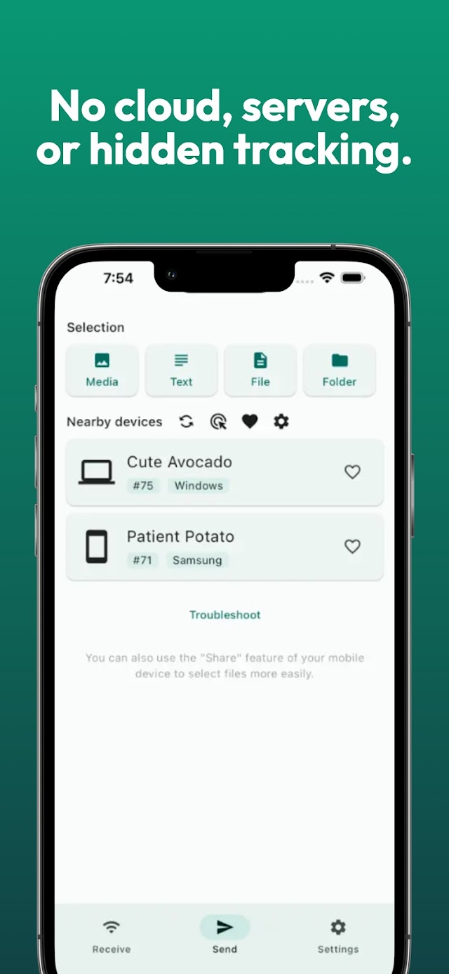 LocalSend: Transfer Files Resimleri