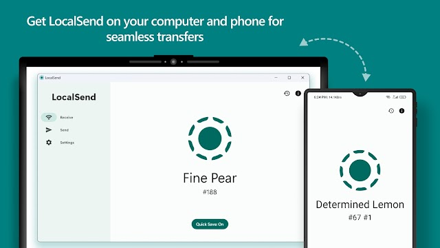 LocalSend: Transfer Files Resimleri