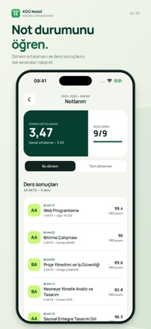 KOÜ Mobil Resimleri