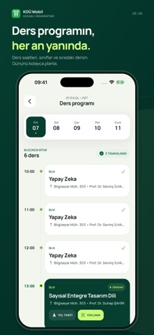 KOÜ Mobil Resimleri