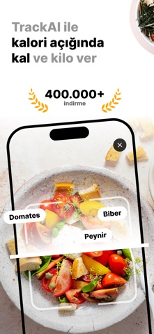 Calorie Counter: TrackAI Resimleri