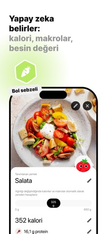 Calorie Counter: TrackAI Resimleri
