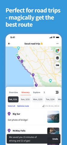Wanderlog - Seyahat Planı Resimleri