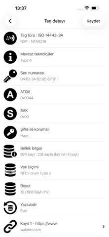 NFC Tools Resimleri