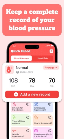 Quick BloodPressure Resimleri