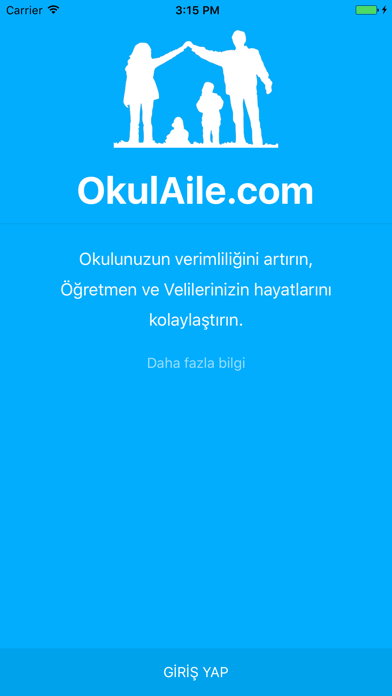 OkulAile Öğrenci Takip Sistemi Resimleri