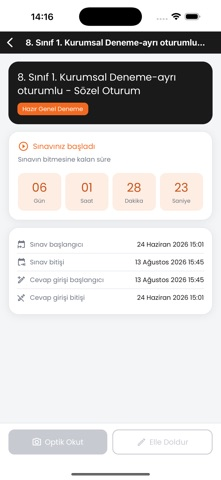 Ders Platosu Deneme Resimleri